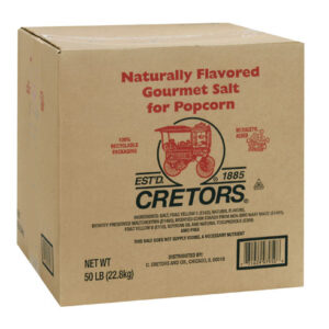 Cretors Butter Flavored Popcorn Salt (50 lbs.)